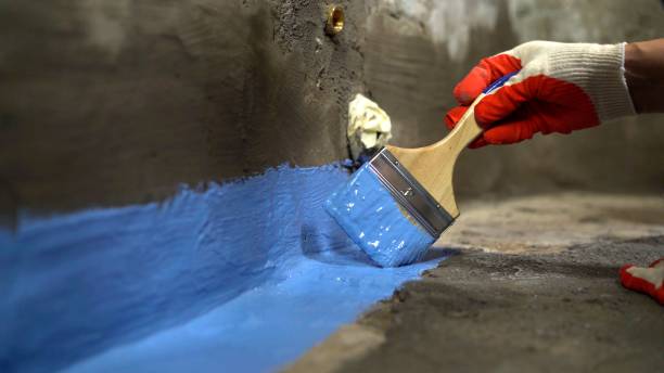 Commercial Vapor Barrier Installation project at a DuPont, WA business property by SJ Waterproofing Pros